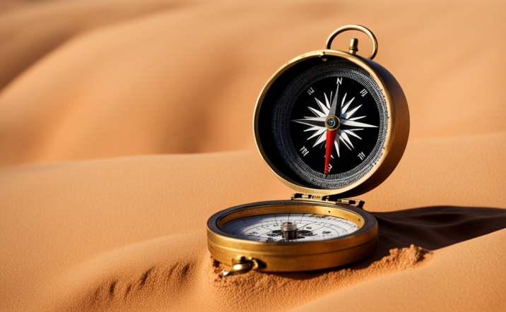 Navigating in the Merzouga desert