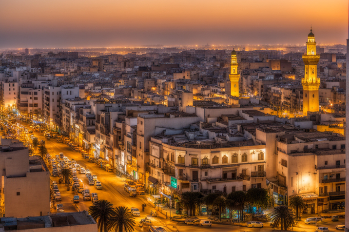 Motor económico de Casablanca, Marruecos