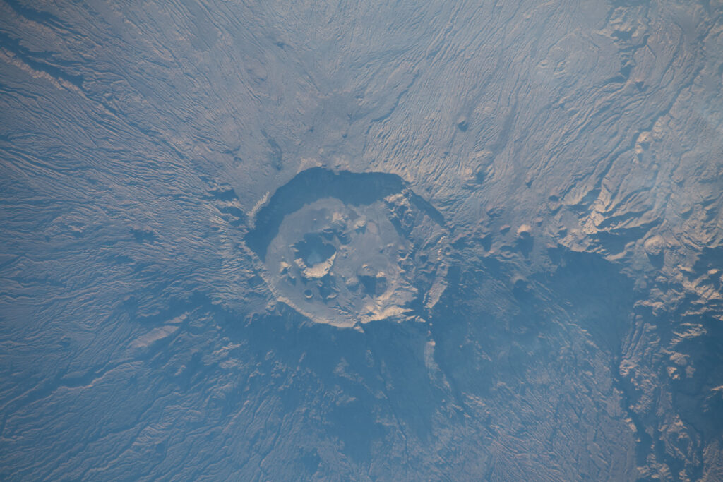 The highest point in the Sahara Desert (Emi Koussi Volcano)