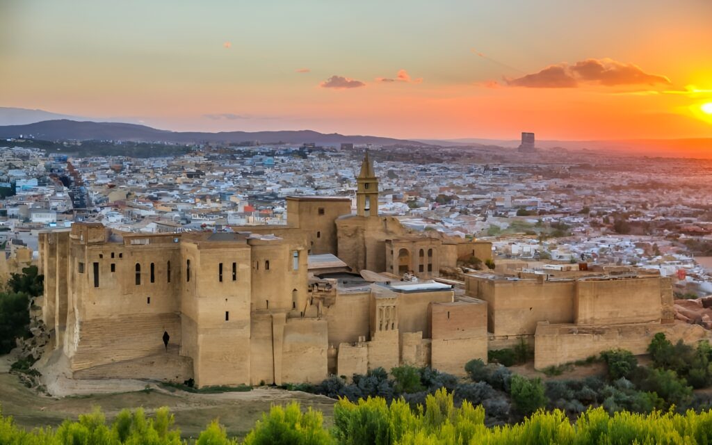 Atracciones y lugares de Marruecos al atardecer