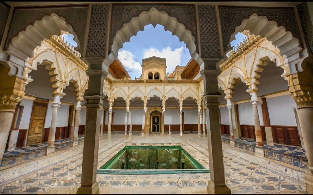 A palace in Fes, known for Andalusian style