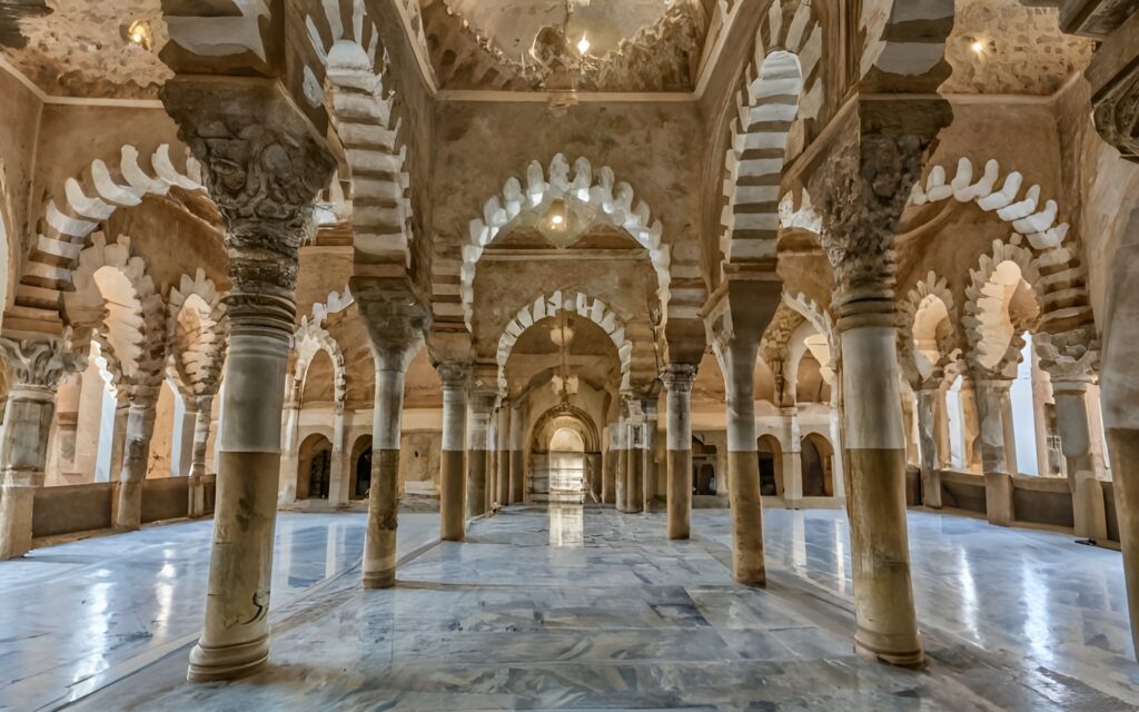 Madrasa Bou Inania architecture in Morocco
