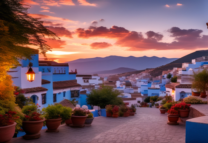 Chefchaouen for backpacking in Morocco