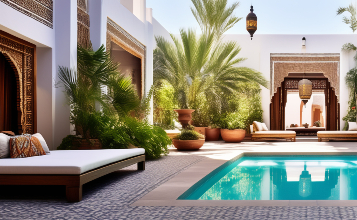 Riads en Marruecos, bella arquitectura hotelera