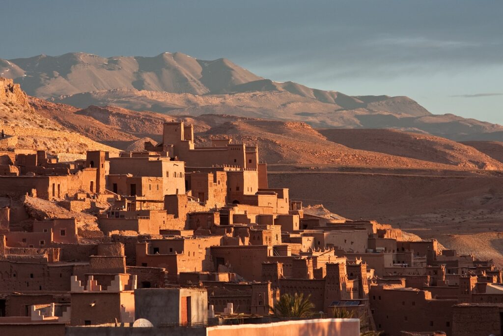 Kasbah de Ait Benhaddou, Marruecos.