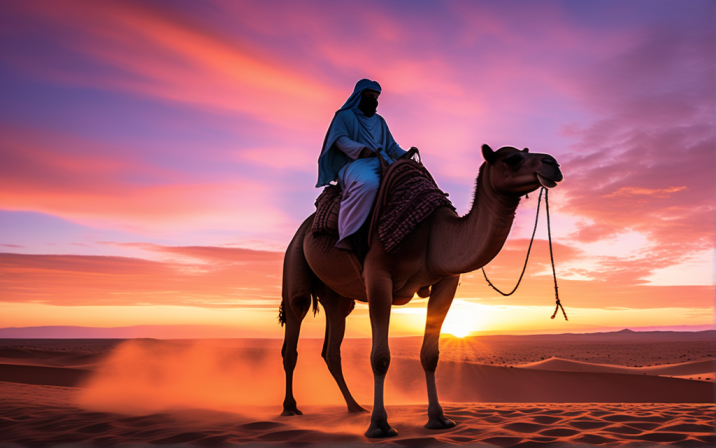  Aventurarse a montar en camello