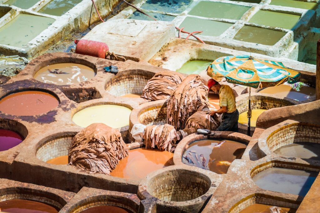 Chouara tannery in Fes 