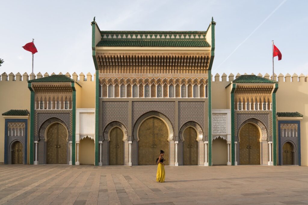 The entry gates of Morocco